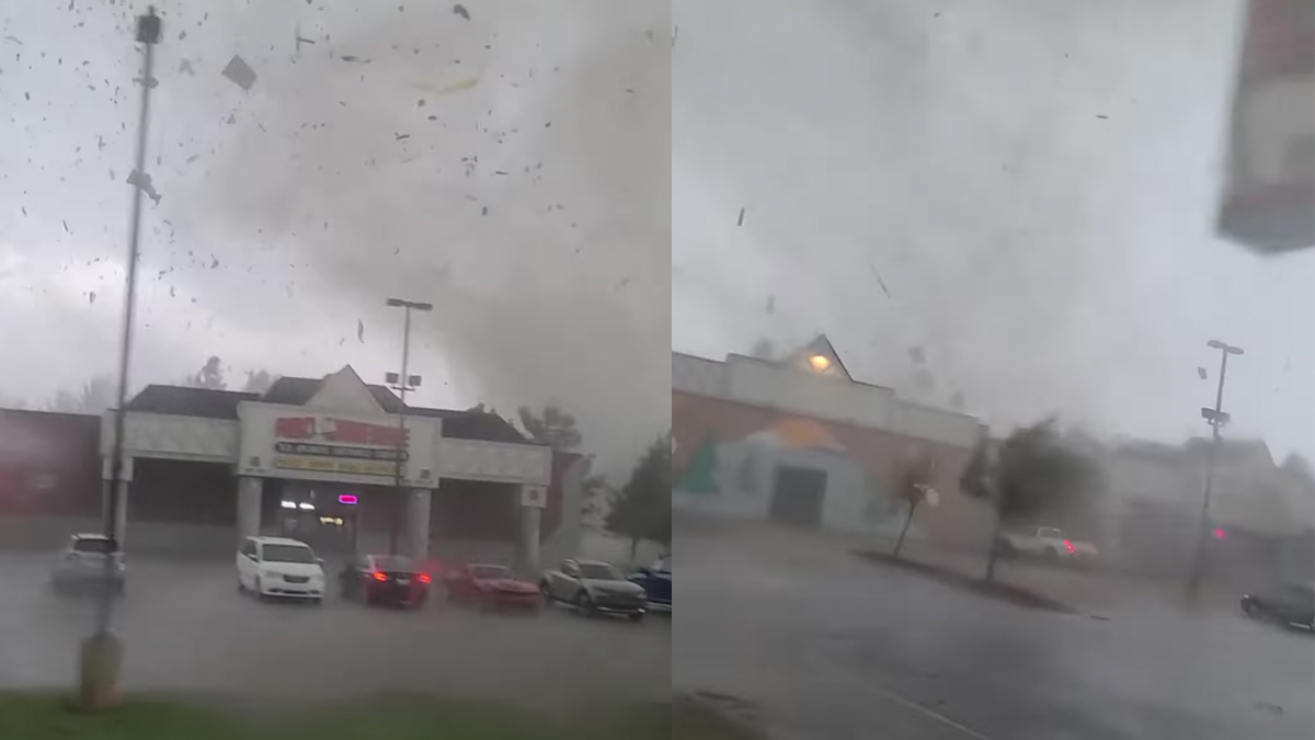 Intense video shows couple in car crossing paths with deadly Gaylord